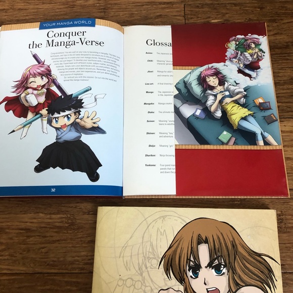 Manga Drawing Kit + 3 Books - Picture 6 of 7